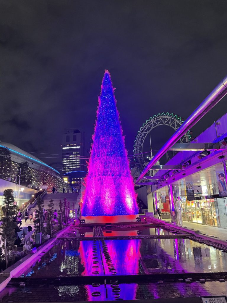 東京ドームシティウィンターイルミネーションメインツリー