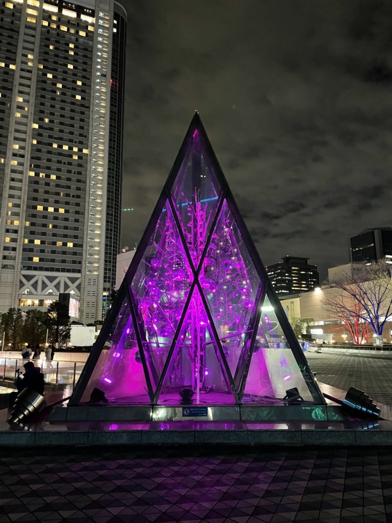 東京ドームシティウィンターイルミネーションピラミッド